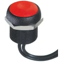 APEM IR Series Momentary Push Button Switch, Panel Mount, 14.8 mm Cutout, SPST, IP67, 48 V dc 250 V ac IRR3F492