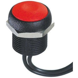 APEM IR Series Momentary Push Button Switch, Panel Mount, 14.8 mm Cutout, SPST, IP67, 48 V dc 250 V ac IRR3F492