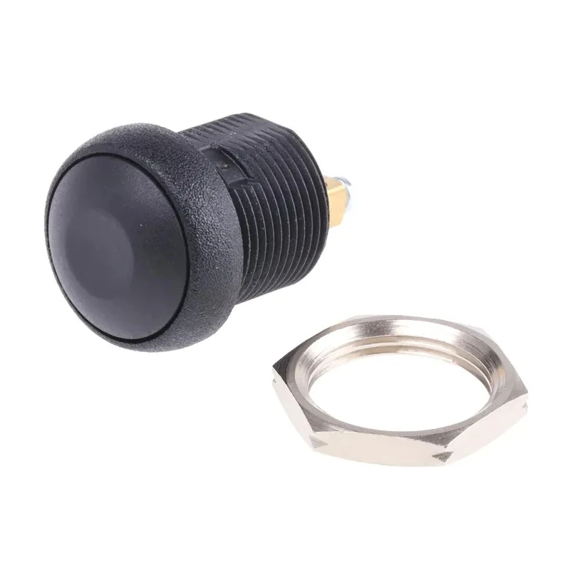 APEM IR Series Momentary Push Button Switch, Panel Mount, 14.8 mm Cutout, SPST, IP67, 48 V dc 250 V ac IRR3V222