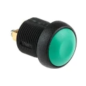 APEM IR Series Momentary Push Button Switch, Panel Mount, 14.8 mm Cutout, SPST, IP67, 48 V dc 250 V ac IRR3V232