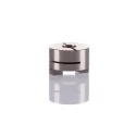 Huco Stainless Steel Clamp Style Coupler 19 mm Outside Diameter, 6.35 mm Bore Diameter, 19 mm Hub Length, Model 852.19.24