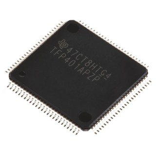 Texas Instruments Video Decoder, 2-Channel, 100-Pin HTQFP, Single Power Supply 3.3V–4V TFP401APZP