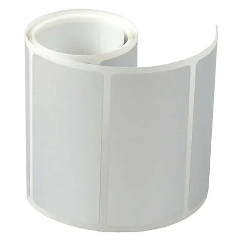HellermannTyton Silver Polyester Label Roll 63.5 mm Width 500 Labels Per Roll 596-12076 TAG76TD1-1204-SR-1204-SR
