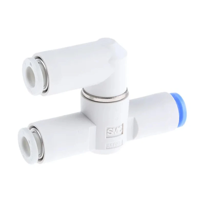 SMC Pneumatic Shuttle Valve VR12 Series Logical OR Function 420 L/min Flow 1 MPa Max Operating Pressure 