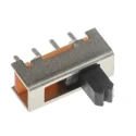 KNITTER-SWITCH PCB Slide Switch SPST 350mA, Solder Terminal, 30V DC, 15mm x 5.6mm x 11mm MFP130