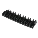 SMC Polypropylene Tube Clip for 6 mm OD Tubes, 12 Tubes Capacity, Temperature Range -20 °C to 60 °C TM-06