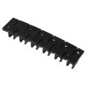 SMC Polypropylene Tube Clip for 6 mm OD Tubes, 12 Tubes Capacity, Temperature Range -20 °C to 60 °C TM-06