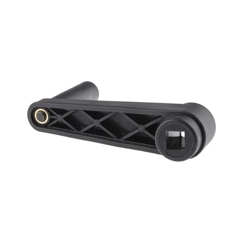 RS PRO Nylon Crank Handle 110 mm Radius High Impact Thermoplastic Matt Black 702-7829