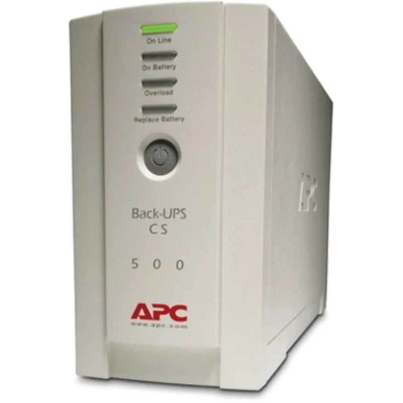 APC Offline Uninterruptible Power Supply Stand Alone 500 VA 300 W 180-266 V Input Voltage BK500EI