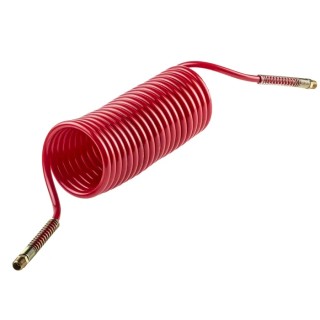 RS PRO 6 m Red Polyamide Recoil Hose 1/4 NPT Swivel Male Connectors 18 bar Operating Pressure 80°C Model 700-5712