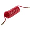 RS PRO 6 m Red Polyamide Recoil Hose 1/4 NPT Swivel Male Connectors 18 bar Operating Pressure 80°C Model 700-5712