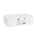 Hostess Jumbo Size Toilet Roll 12 Rolls 12000 Sheets 76mm Core Diameter Single Ply 8613