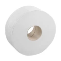 Hostess Jumbo Size Toilet Roll 12 Rolls 12000 Sheets 76mm Core Diameter Single Ply 8613