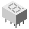 Vishay 1 7 Segment LED Display Anode Green 6mcd Right Side 7 mm TDSG1150