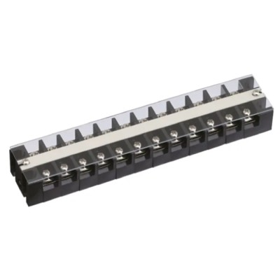 Sato Parts Non-Fused Terminal Block 12-Way 30A Screw Phenolic Resin 250V ML-11-30F-12P