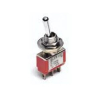 TE Connectivity Toggle Switch PCB Mount On-Off-On SPDT Through Hole Terminal 28V dc 115V ac 1-1825137-4
