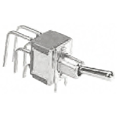 TE Connectivity Toggle Switch, PCB Mount, On-On, DPDT, Through Hole Terminal, 28 V dc, 115 V ac 1-1825138-8