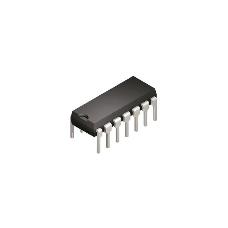 Texas Instruments Inverter Logic IC CMOS 3V to 18V 14-Pin PDIP CD4007UBE
