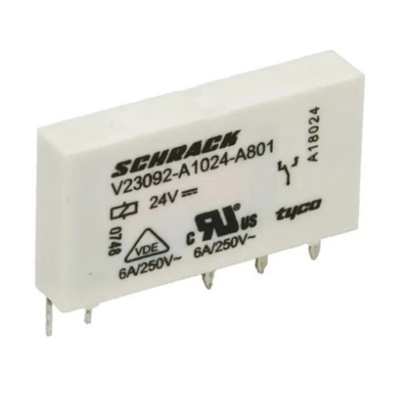 TE Connectivity PCB Power Relay 5V DC Coil 6A Switching Current SPST SNR Series 9-1415067-1