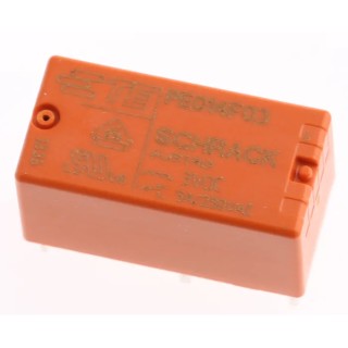 TE Connectivity SCHRACK PCB Power Relay, 3V dc Coil Voltage, 5A Switching Current, SPDT Contact Configuration 1415390-1