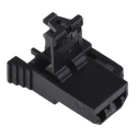 TE Connectivity Junior Power Timer Automotive Connector Female Black Cable 2 Way Crimp Termination 964587-1