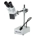 Bresser Stereo Microscope with 10 X to 20 X Magnification, LED Illuminated, Working Distance 230 mm, Model 58-02520