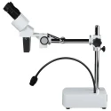 Bresser Stereo Microscope with 10 X to 20 X Magnification, LED Illuminated, Working Distance 230 mm, Model 58-02520