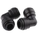 John Guest PM Series Acetal Copolymer Pneumatic Equal Elbow Fitting Push In 10 mm 10 Bar PM0310E
