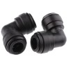 John Guest PM Series Acetal Copolymer Pneumatic Equal Elbow Fitting Push In 10 mm 10 Bar PM0310E