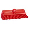 Vikan Red Scrubbing Brush, 41 mm Bristle Length, Polyester Bristle Material 70474