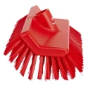 Vikan Red Scrubbing Brush, 41 mm Bristle Length, Polyester Bristle Material 70474