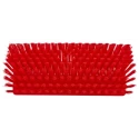 Vikan Red Scrubbing Brush, 41 mm Bristle Length, Polyester Bristle Material 70474