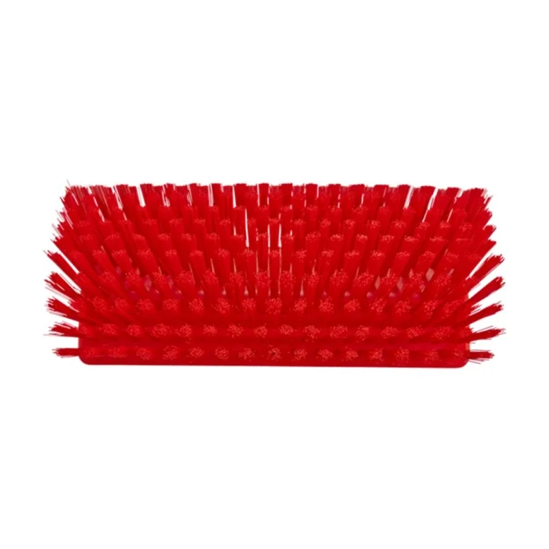 Vikan Red Scrubbing Brush, 41 mm Bristle Length, Polyester Bristle Material 70474