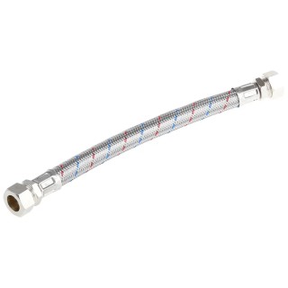RS PRO Hose Assembly Female 15 mm Compression Connection 12 bar 300 mm Length 711-8476