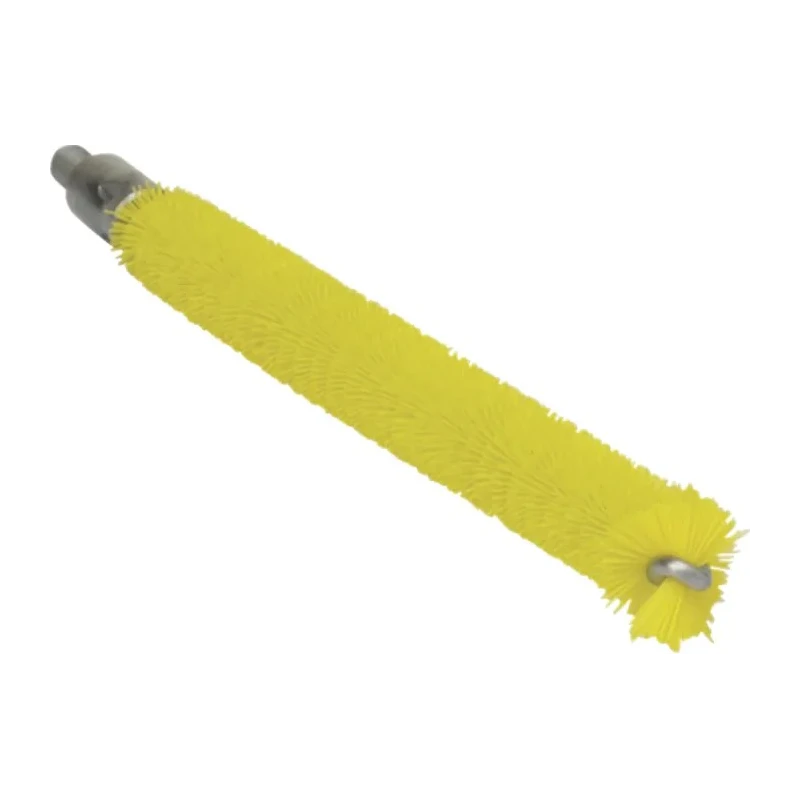 Vikan Yellow Bottle Brush, 5 mm Bristle Length, 12 mm Brush Diameter, 200 mm Overall Length 53546