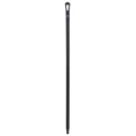 Vikan Black Polypropylene Hygienic Broom Handle 1.3 m Diameter 34 mm for Clean and Dry Food Handling 29609