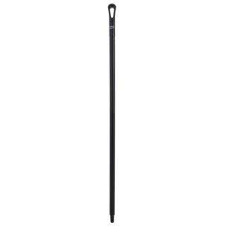 Vikan Black Polypropylene Hygienic Broom Handle 1.3 m Diameter 34 mm for Clean and Dry Food Handling 29609