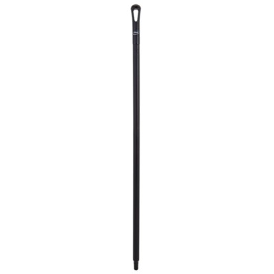 Vikan Black Polypropylene Hygienic Broom Handle 1.3 m Diameter 34 mm for Clean and Dry Food Handling 29609
