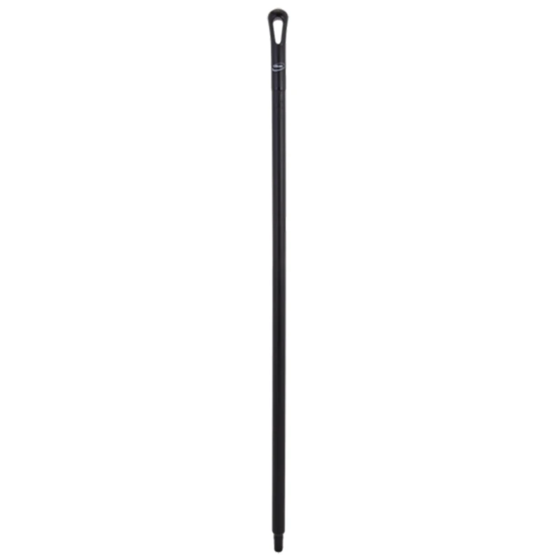 Vikan Black Polypropylene Hygienic Broom Handle 1.3 m Diameter 34 mm for Clean and Dry Food Handling 29609
