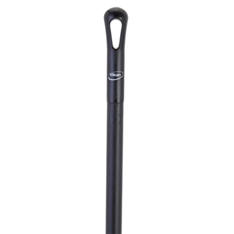 Vikan Black Polypropylene Hygienic Broom Handle 1.3 m Diameter 34 mm for Clean and Dry Food Handling 29609