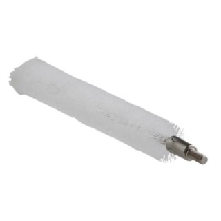 Vikan White Bottle Brush, 200mm Overall Length, 20mm Brush Diameter, Polyester Bristle, Polypropylene Handle 53655