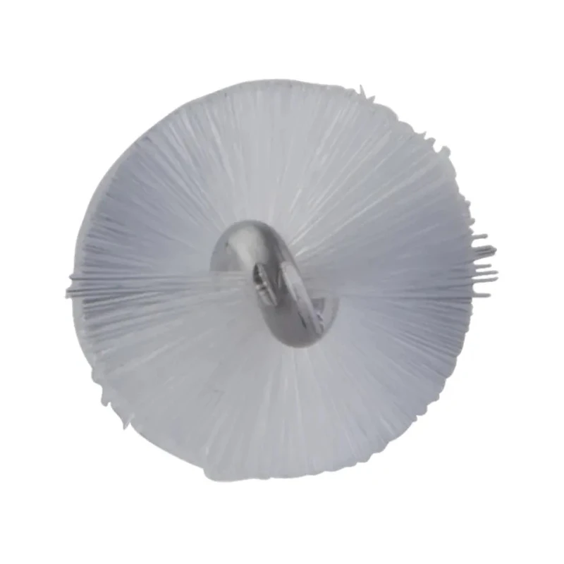 Vikan White Bottle Brush, 200mm Overall Length, 20mm Brush Diameter, Polyester Bristle, Polypropylene Handle 53655