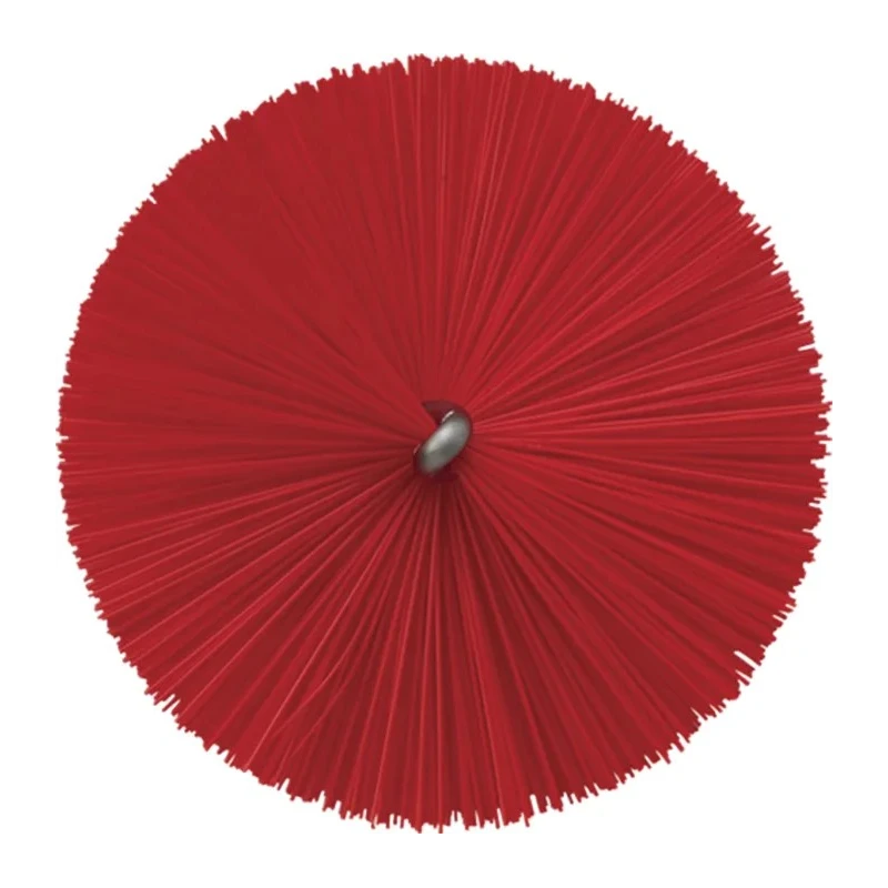 Vikan Red Bottle Brush, 28 mm Bristle Length x 200 mm Overall Length x 60 mm Brush Diameter 53564