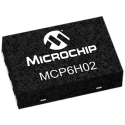Microchip Operational Amplifier 1.2 MHz Bandwidth 8-Pin TDFN 16V MCP6H02T-E/MNY