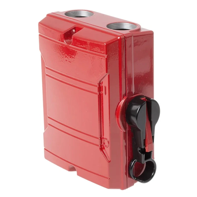 ABB 4-Pole Isolator Switch, Rated, 40A Switching Current, 15 kW Power, 3-Phase, Red Handle, Model 2CMA142439R1000 KSF IP65