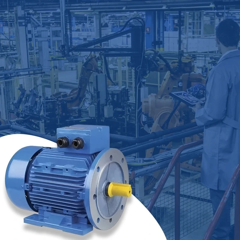  ABB KM2BAX80MA6 0.75 HP Induction Motor Image-6