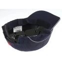 JSP Dark Blue Short Bump Cap High Density Polyethylene, Ventilated, Slip Ratchet Adjustable ABS000-002-100