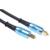 Van Damme TOSLINK to TOSLINK Optical Audio Cable, 1 m 101-414-000
