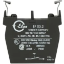 Schmersal Contact Block for Emergency Stop Push Button 40V 10A Flat Plug-In Connector EF03.3
