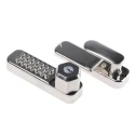 Codelock Zinc Alloy Mechanical Code Lock with Knob Handle Polished Brass Finish CL255 KEY SS